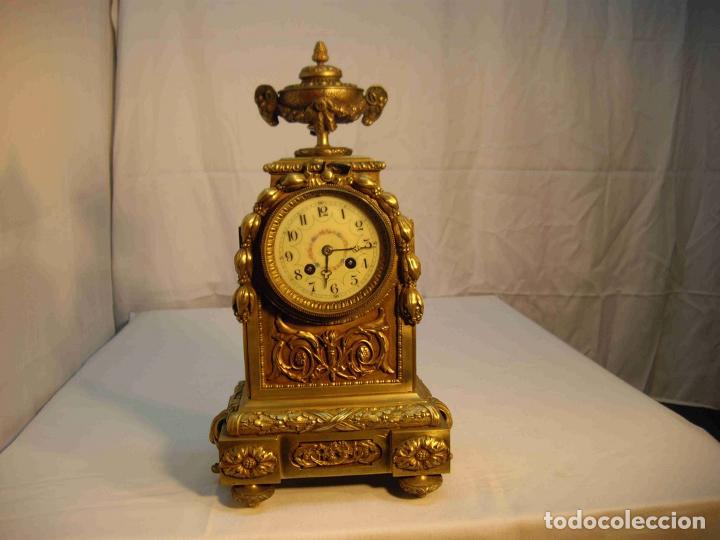 Relojes de carga manual: RELOJ BRONCE FLORES ESFERA - Foto 1