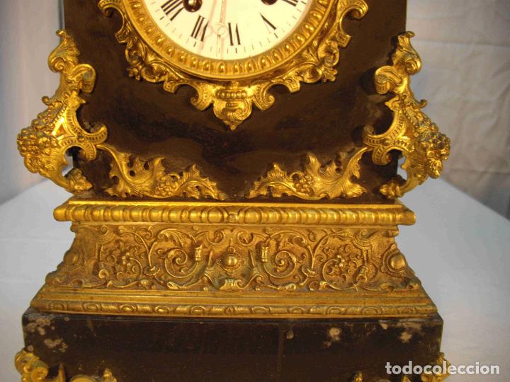 Relojes de carga manual: RELOJ MARMOL BRONCE COPA ABIERTA - Foto 3