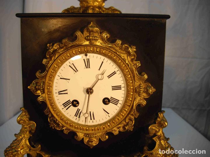 Relojes de carga manual: RELOJ MARMOL BRONCE COPA ABIERTA - Foto 4