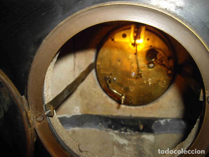 Relojes de carga manual: RELOJ MESA MARMOL BOURSIER JNE. - Foto 6
