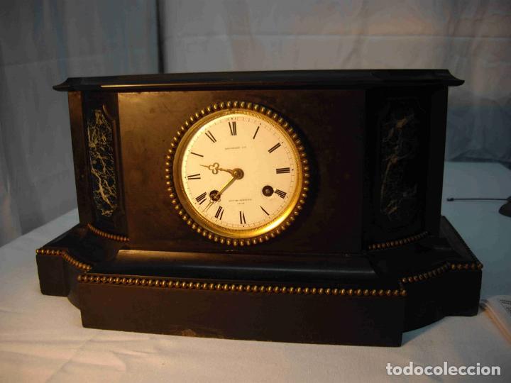 Relojes de carga manual: RELOJ MESA MARMOL BOURSIER JNE. - Foto 1