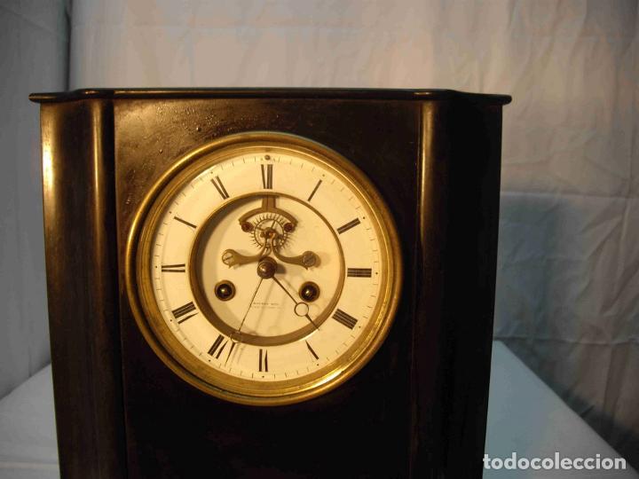 Relojes de carga manual: RELOJ MARMOL NEGRO ANCORA - Foto 2