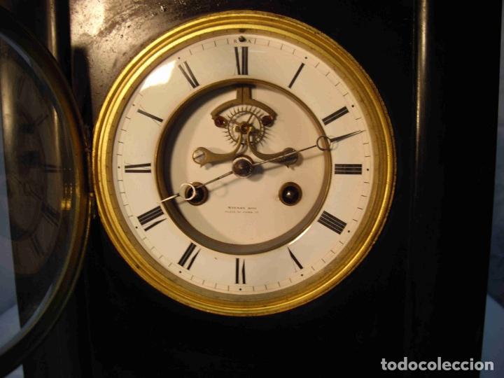 Relojes de carga manual: RELOJ MARMOL NEGRO ANCORA - Foto 5