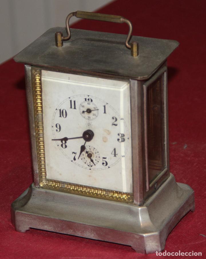 Relojes de carga manual: ANTIGUO RELOJ DE CARRUAJE JUNGHANS - Foto 2
