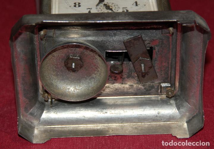 Relojes de carga manual: ANTIGUO RELOJ DE CARRUAJE JUNGHANS - Foto 6
