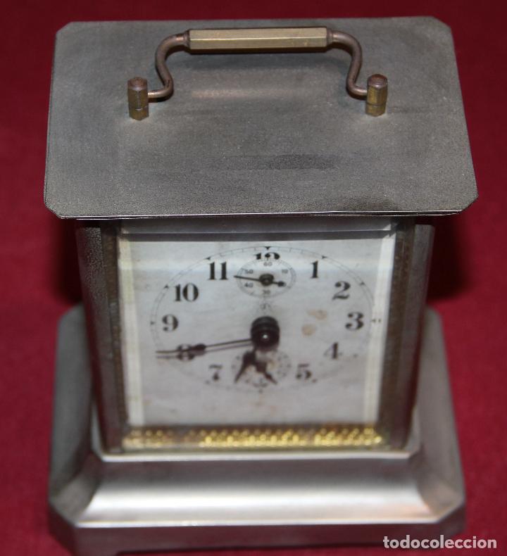 Relojes de carga manual: ANTIGUO RELOJ DE CARRUAJE JUNGHANS - Foto 9