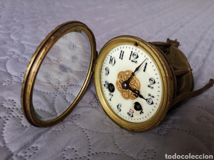 Relojes de carga manual: Dos mecanismos de reloj de sobremesa Francesa. MARTI 1864 en funciona - Foto 2 - 241216790