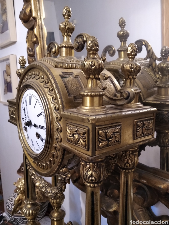Relojes de carga manual: Descomunal Reloj en Metal - Foto 3