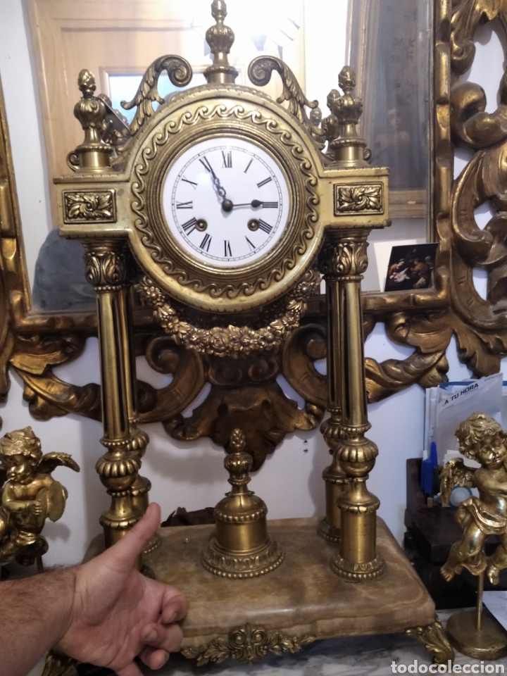 Relojes de carga manual: Descomunal Reloj en Metal - Foto 4