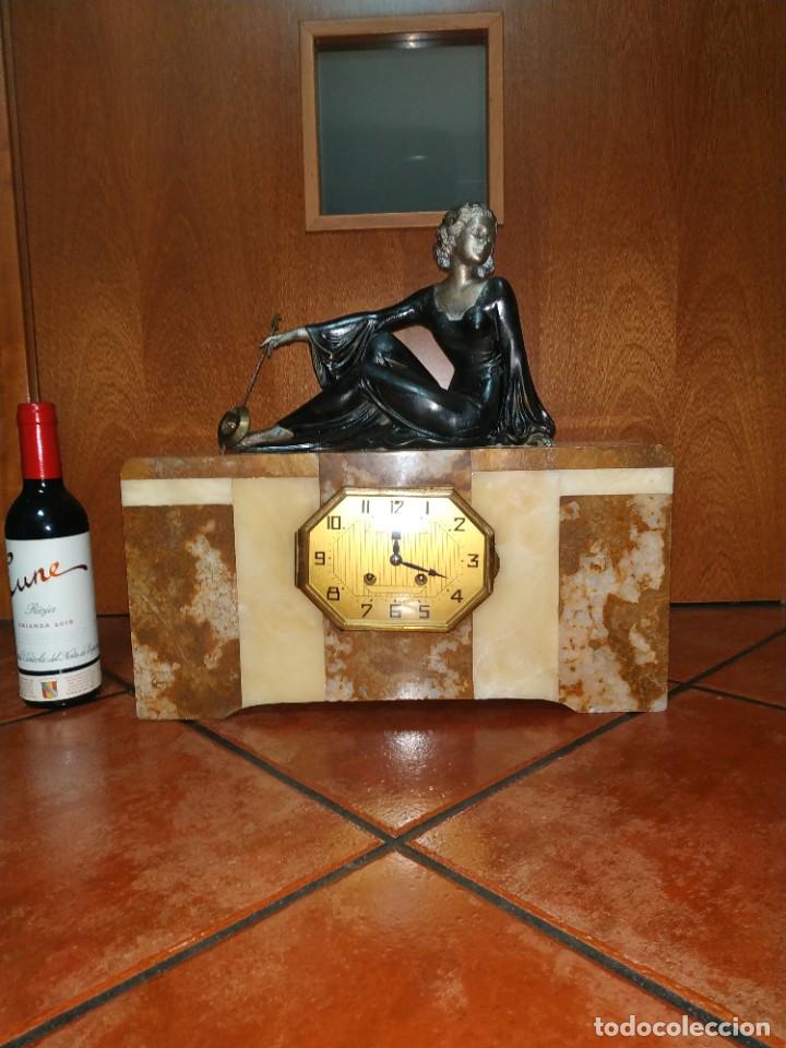 Relojes de carga manual: Reloj de sobremesa artdeco - Foto 1