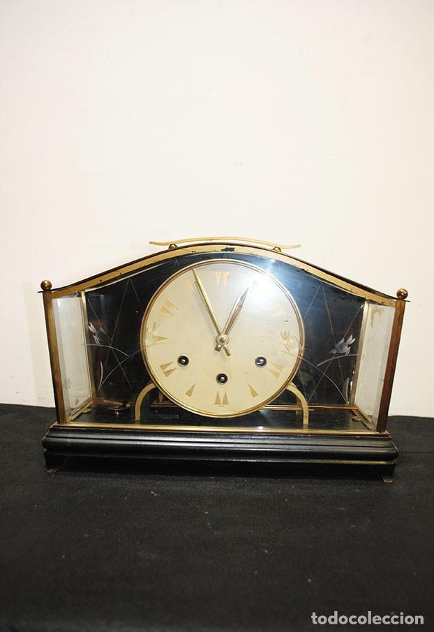 Relojes de carga manual: RELOJ ANTIGUO DE MESA CARRILL&Oacute;N - Foto 1