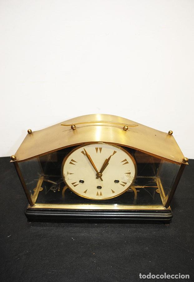 Relojes de carga manual: RELOJ ANTIGUO DE MESA CARRILL&Oacute;N - Foto 2