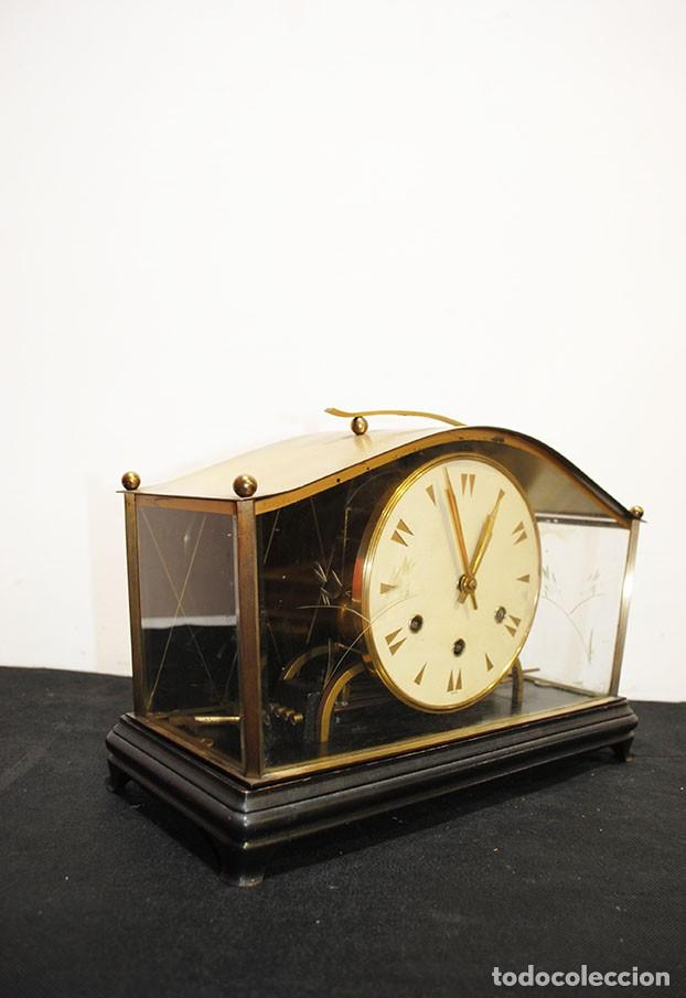 Relojes de carga manual: RELOJ ANTIGUO DE MESA CARRILL&Oacute;N - Foto 3