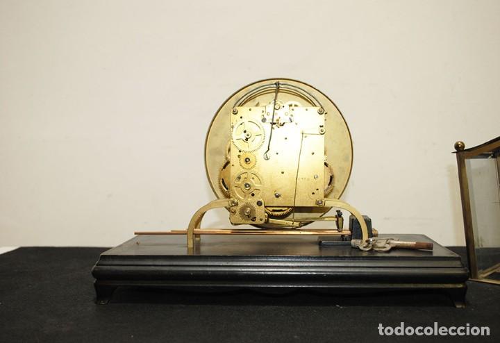 Relojes de carga manual: RELOJ ANTIGUO DE MESA CARRILL&Oacute;N - Foto 7