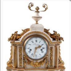 Relojes de carga manual: RELOJ SOBREMESA FRANCIA SIGLO XVIII FIRMADO ROQUE A PARIS,JEAN LEONARD ROQUE