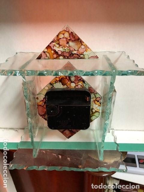 Relojes de carga manual: RELOJ DE MESA EN CRISTAL - Foto 3