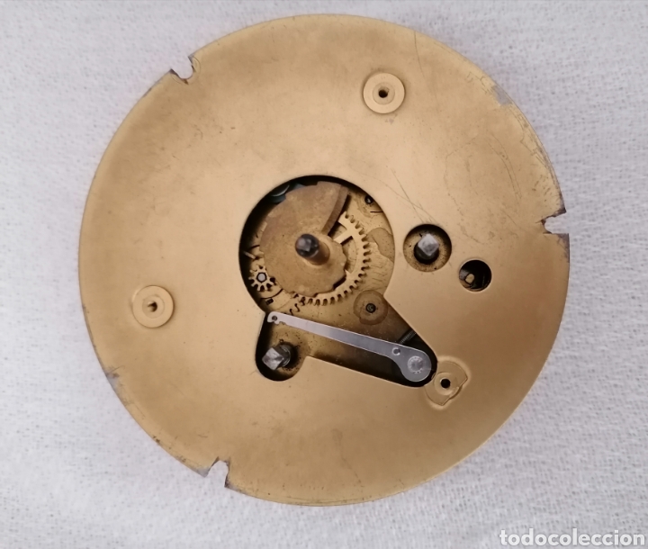 Relojes de carga manual: Antiguo Reloj Bronce Cuerda. - Foto 13