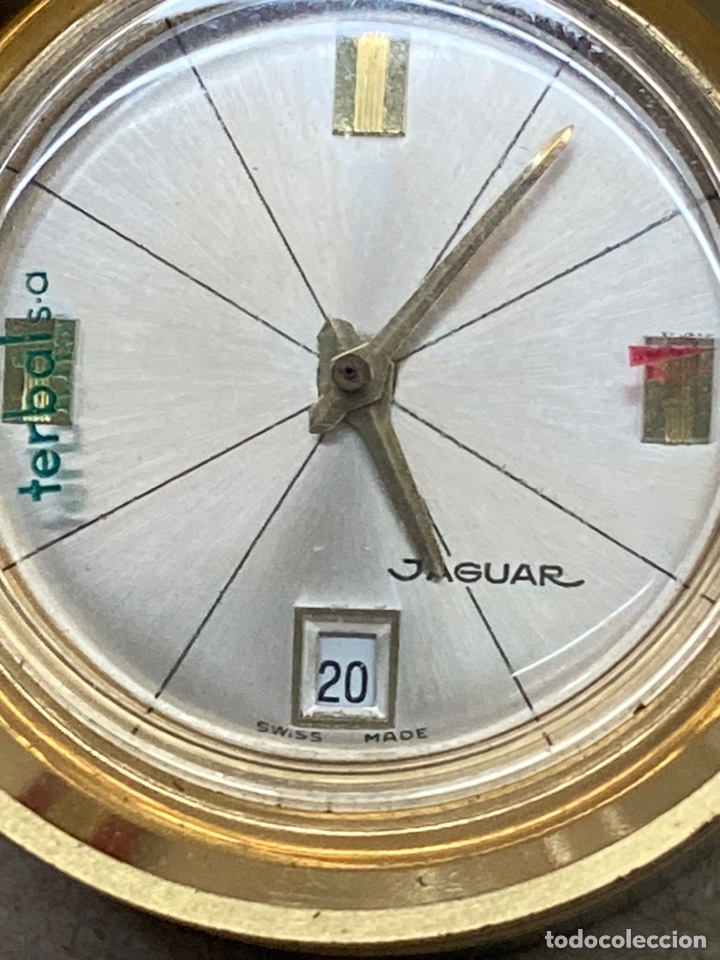 Relojes de carga manual: Reloj Jaguar carga manual bronce - Foto 4