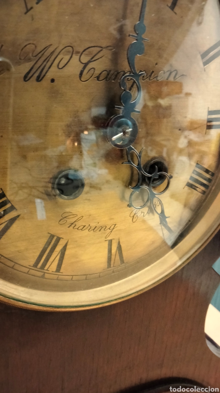 Relojes de carga manual: ANTIGUO RELOJ DE SONERIA - Foto 5