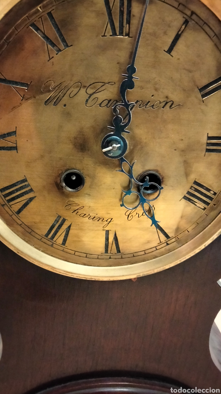 Relojes de carga manual: ANTIGUO RELOJ DE SONERIA - Foto 6