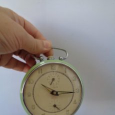 Relojes de carga manual: # RELOJ DESPERTADOR; A CUERDA: TITAN: - FUNCIONADO. METALICO. #. Lote 288463828