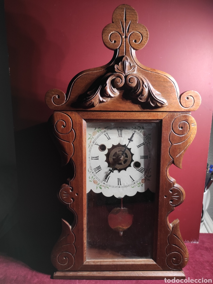 Relojes de carga manual: Reloj sobremesa en madera - Foto 5