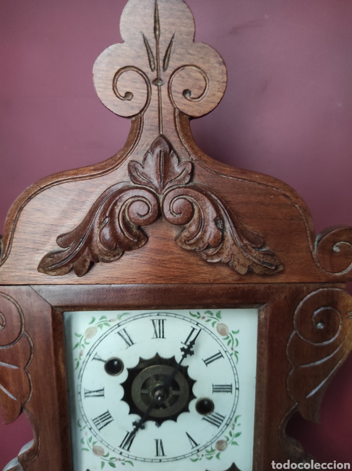 Relojes de carga manual: Reloj sobremesa en madera - Foto 6