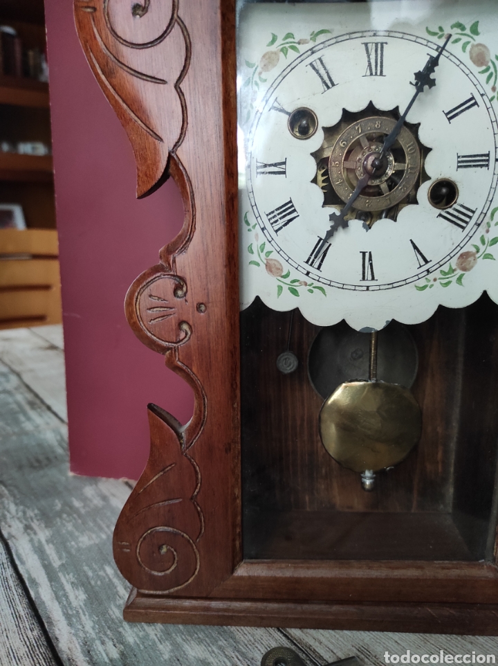 Relojes de carga manual: Reloj sobremesa en madera - Foto 7
