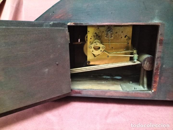 Relojes de carga manual: Reloj ingles de sobremesa tipo carrillon - Foto 7