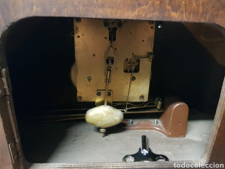 Relojes de carga manual: Gran reloj de chimenea - Foto 4
