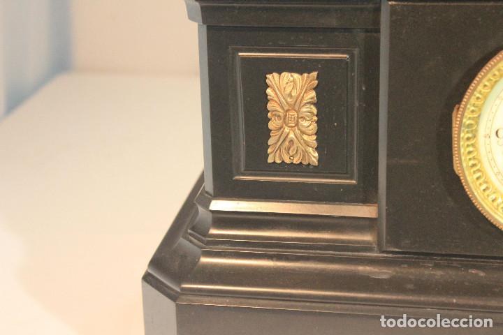 Relojes de carga manual: RELOJ DE MESA MARMOL SE&Ntilde;ORA BRONCE - Foto 8