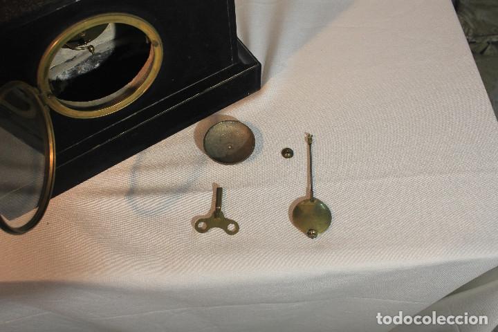 Relojes de carga manual: RELOJ DE MESA MARMOL JASPEADO - Foto 9