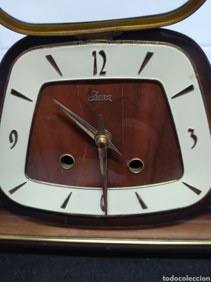 Relojes de carga manual: ANTIGUO RELOJ DE SOBREMESA - Foto 3