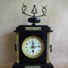 Relojes de carga manual: ANTIGUO RELOJ SOBREMESA OSCAR DOUTRELON DE TRY SIN SONEIRA PARIS. Lote 336555628