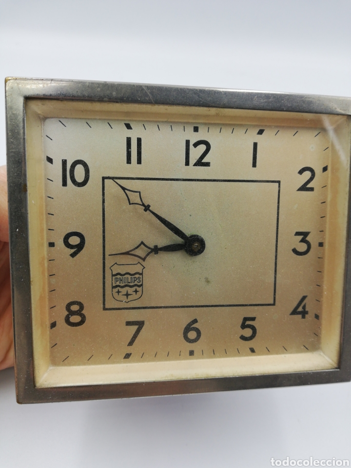 Relojes de carga manual: Reloj Phillips. De sobremesa. - Foto 2