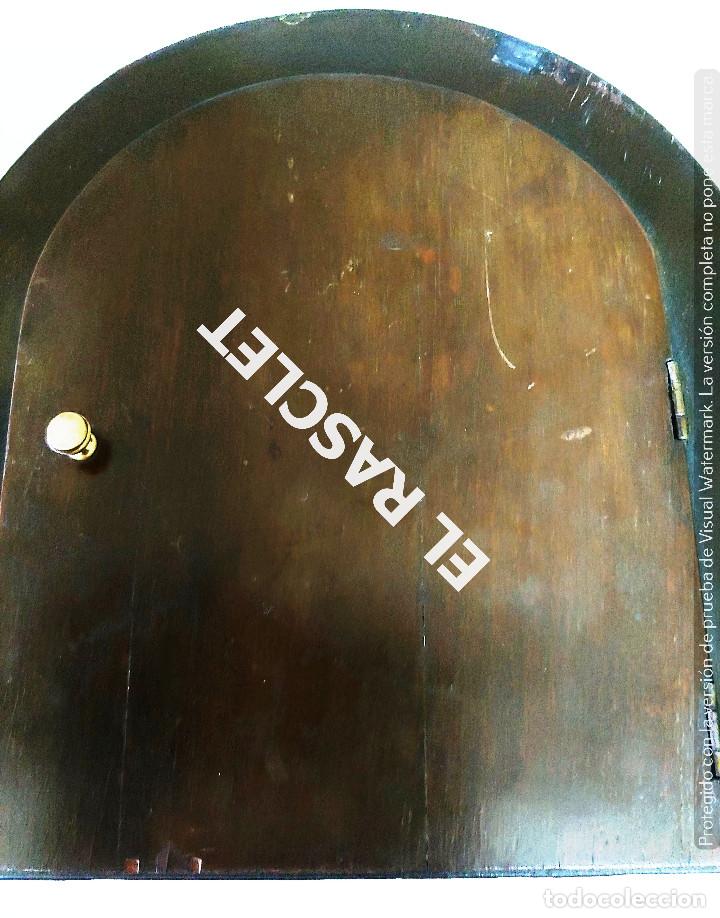 Relojes de carga manual: ANTIGUO RELOJ DE SOBREMESA O CHIMENEA - EN MADERA - - Foto 19
