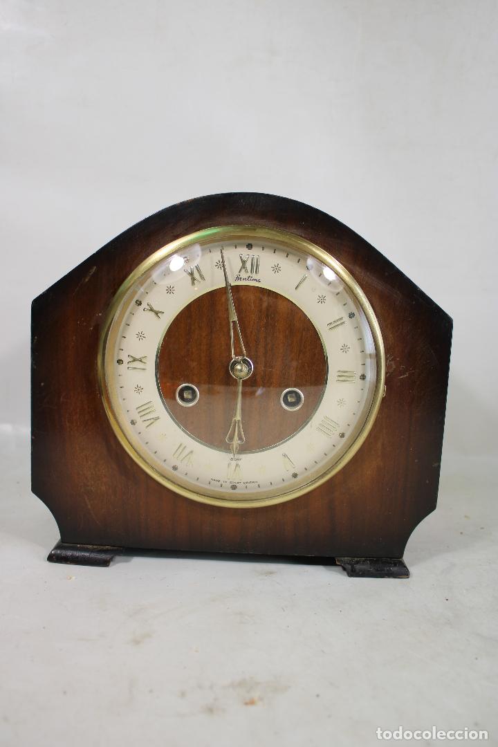 Relojes de carga manual: antiguo reloj de chimenea bentima - Foto 1