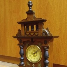 Relojes de carga manual: S.XIX - ANTIGUO RELOJ CAPILLA Y CAJA DE MÚSICA. Lote 365266411