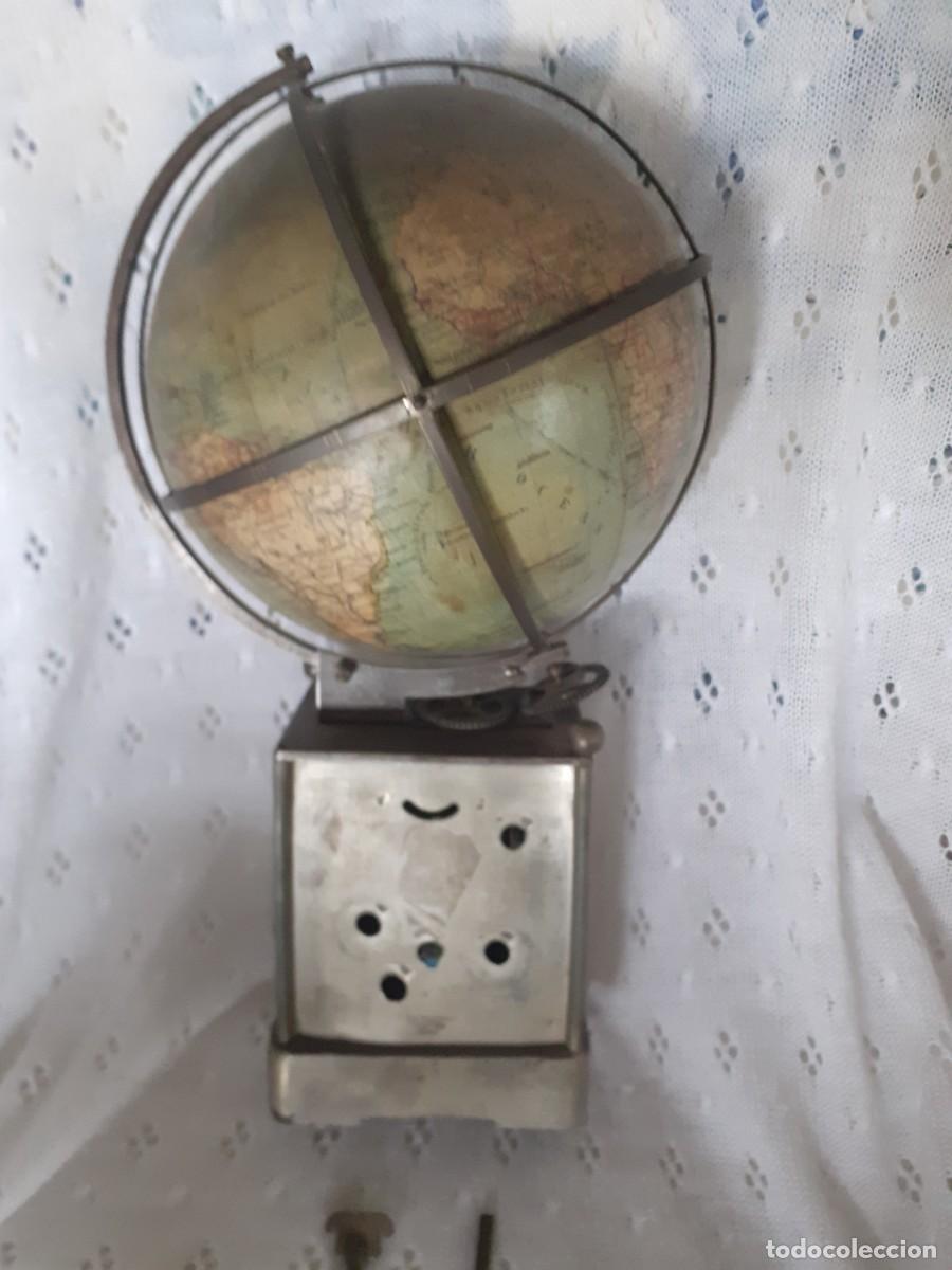 Relojes de carga manual: Reloj antiguo globo terr&aacute;queo - Foto 5