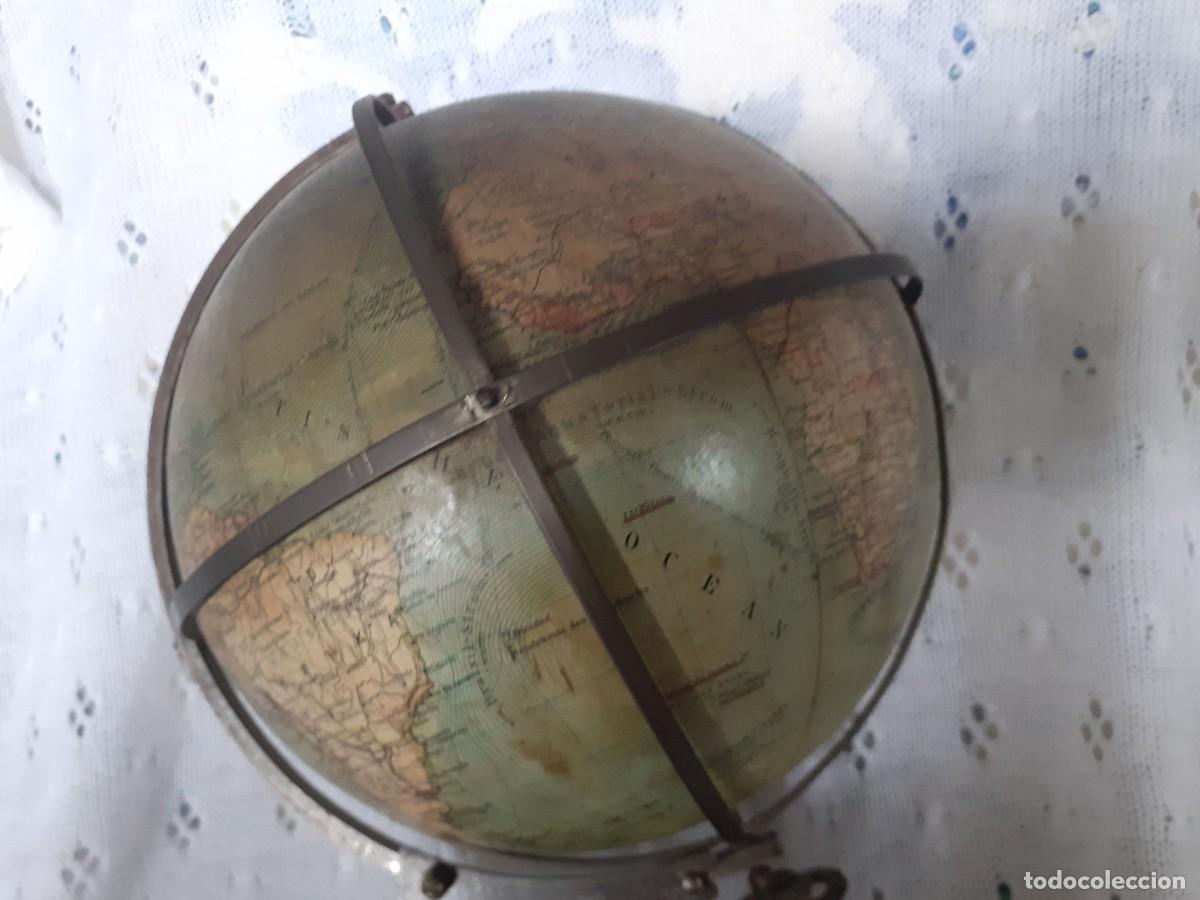 Relojes de carga manual: Reloj antiguo globo terr&aacute;queo - Foto 10