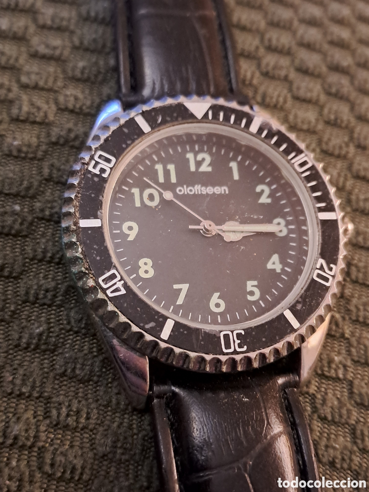 Relojes de carga manual: RELOJ OLOTTSEEN DE CUARZO SIN USAR - Foto 2