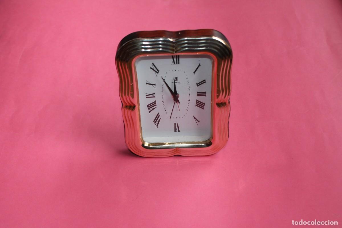 Relojes de carga manual: Reloj de mesa - Bicchielli - marco plata (12 x 16 CMS.) - Foto 1