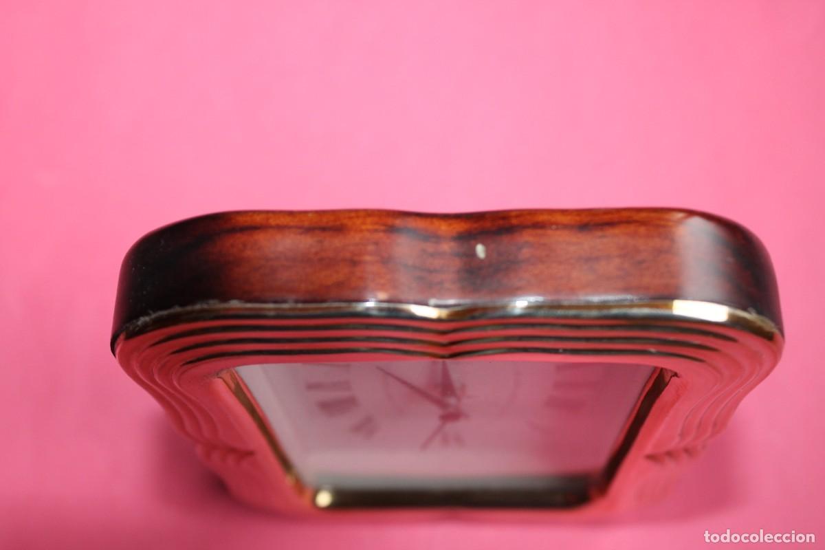 Relojes de carga manual: Reloj de mesa - Bicchielli - marco plata (12 x 16 CMS.) - Foto 2
