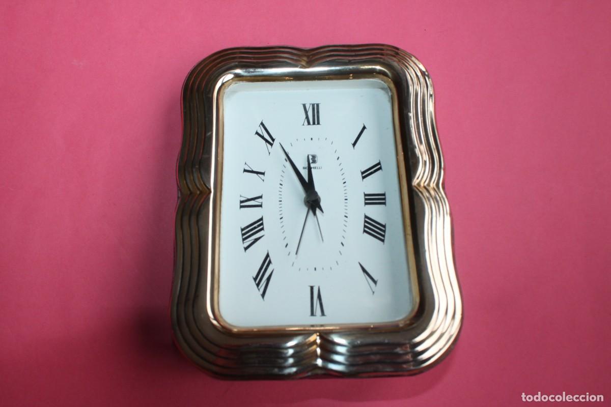 Relojes de carga manual: Reloj de mesa - Bicchielli - marco plata (12 x 16 CMS.) - Foto 4