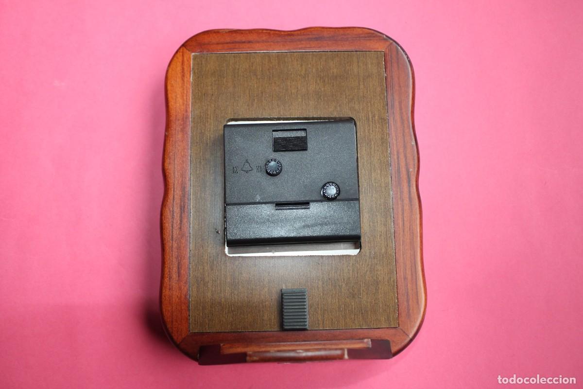 Relojes de carga manual: Reloj de mesa - Bicchielli - marco plata (12 x 16 CMS.) - Foto 5
