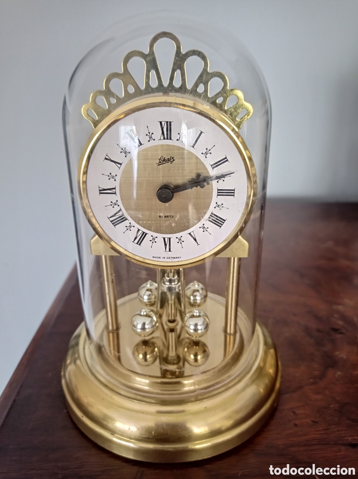 maduro prosa trama reloj de cúpula schatz - Buy Antique shelf and mantel clocks on  todocoleccion
