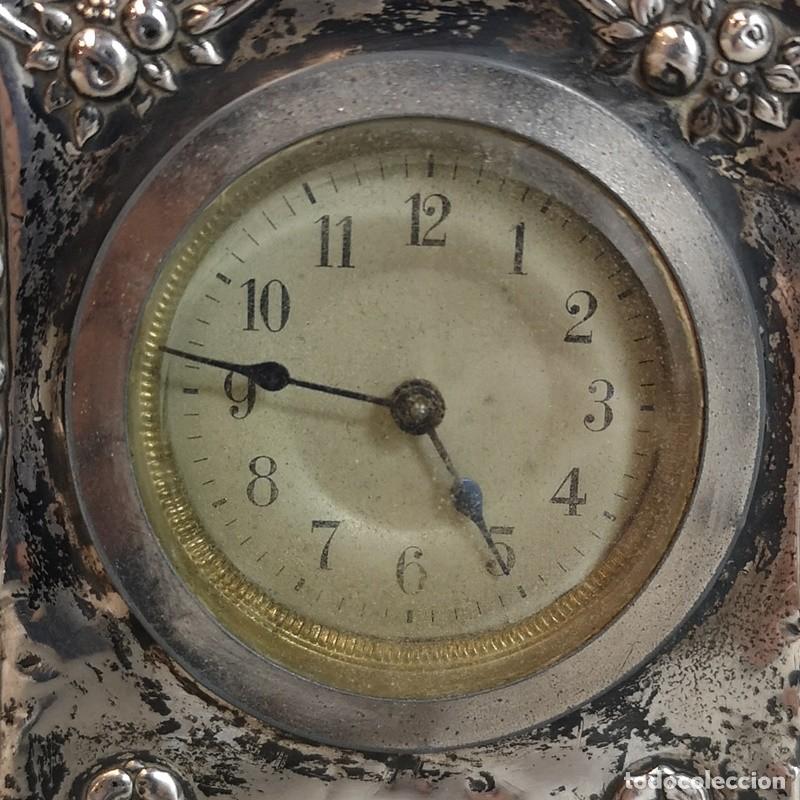 Relojes de carga manual: Antiguo Reloj de Mesa - Foto 5