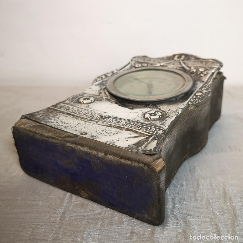 Relojes de carga manual: Antiguo Reloj de Mesa - Foto 6