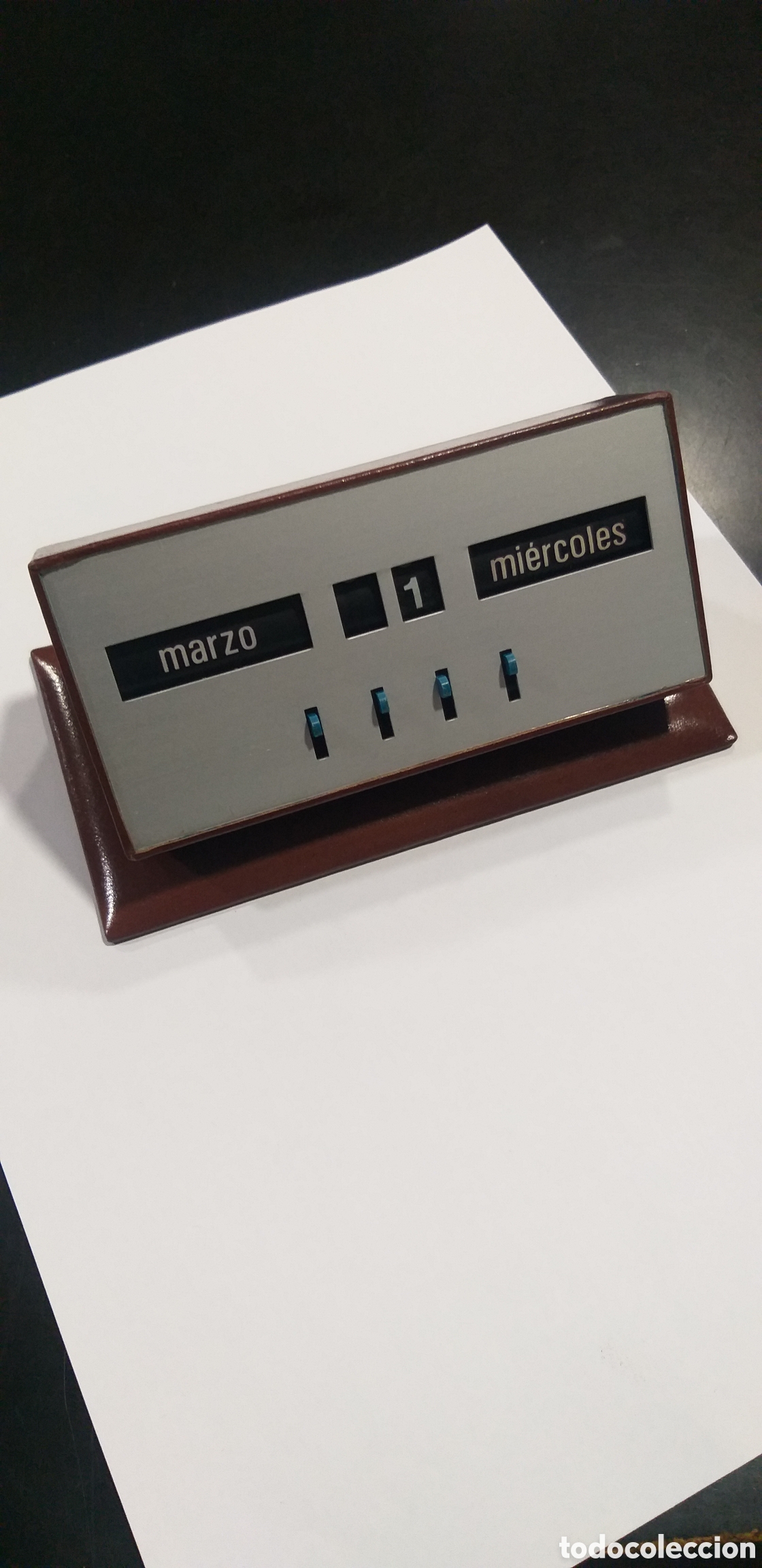Relojes de carga manual: CALENDARIO SOBREMESA - Foto 2