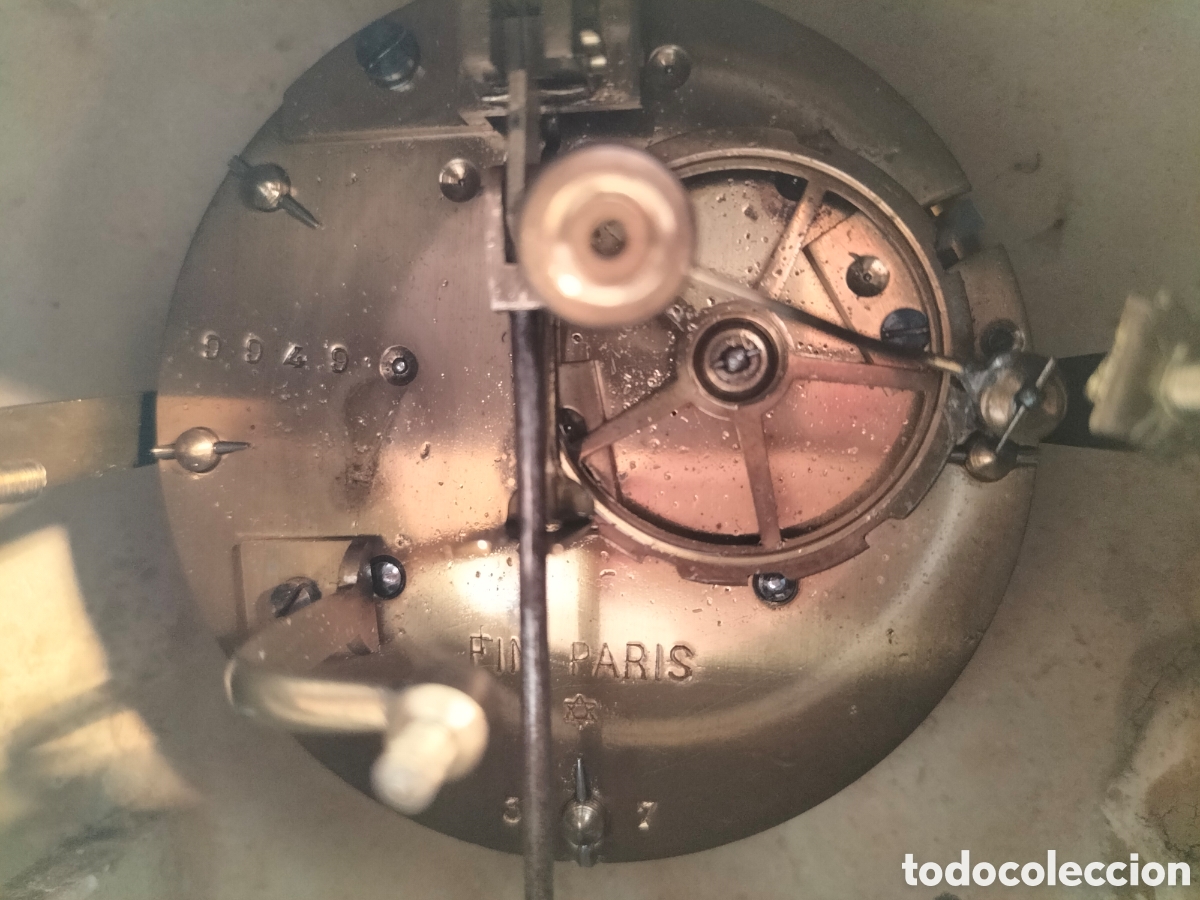 Relojes de carga manual: ART DECO reloj sobremesa - Foto 9